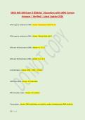 SDSU BIO 100 Exam 3 &lpar;Ekdale&rpar; &vert; Questions with 100&percnt; Correct &NewLine;Answers &vert; Verified &vert; Latest Update 2026 