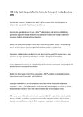 AOC Study Guide&colon; Complete Revision Notes&comma; Key Concepts & Practice Questions 2026