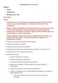 WGU D441 &colon;Nursing Process Assessment &vert; 2026 Update