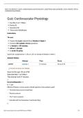 MSCI 520 MODULE 3 QUIZ&colon; CARDIOVASCULAR PHYSIOLOGY &vert; QUESTIONS AND ANSWERS &vert; 2026 UPDATE &vert; WITH COMPLETE SOLUTIONS&period;