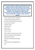 ATI PN ADULT MEDICAL-SURGICAL &lpar;MED-SURG&rpar; WITH NEXT GENERATION NCLEX &lpar;NGN&rpar; COMPLETE STUDY GUIDE FEATURING HIGH-YIELD PRACTICE QUESTIONS&comma; DETAILED ANSWER EXPLANATIONS AND RATIONALES&comma; CLINICAL JUDGMENT CASE SCENARIOS&comma; PRIORITIZATION STRATEGIES&comma; AND COMPREHEN
