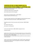 CSOWM STUDY GUIDE MODULES 1-6 &NewLine;QUESTIONS WTH CORRECT ANSWERS 2026 