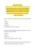 CHIMA NCE PRACTICE &NewLine;&lbrace;Biomedical&comma; 2 Health Info&period; Science&comma; 3 Health Info Analysis and Presentation&rcub; &NewLine;Comprehensive Resource To Help You Ace 2026-2027 &NewLine;Exams Includes Frequently Tested Questions With &NewLine;ELABORATED 100&percnt; Correct COMPLETE SOLUTIONS  &NewLine;Guarant