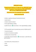 CHIM NCE Practice  &NewLine;Comprehensive Resource To Help You Ace 2026-2027 Exams &NewLine;Includes Frequently Tested Questions With ELABORATED &NewLine;100&percnt; Correct COMPLETE SOLUTIONS  &NewLine;Guaranteed Pass First Attempt&excl;&excl; Current Update&excl;&excl; &NewLine;Instant Download Pdf