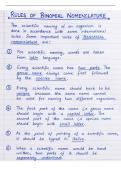 Biology Chapter 2 Complete Handwritten Notes PDF &vert; Importance of Biology&comma; Biodiversity&comma; Classification & Binomial Nomenclature