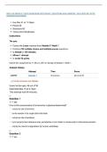 MSCI 520 MODULE 7 QUIZ&colon; ENDOCRINE PHYSIOLOGY &vert; QUESTIONS AND ANSWERS &vert; 2026 UPDATE &vert; WITH COMPLETE SOLUTIONS&period;