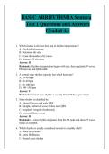 BASIC ARRHYTHMIA Sentara &NewLine;Test 1 Questions and Answers &NewLine;Graded A&plus; 