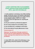 2026&ndash;2027 NFPA Fire Protection Certification Exam Prep Bundle &vert; CFI-I&comma; CFI-II&comma; CFPE&comma; CFPE-I & CFPS Practice Questions with Detailed Rationales