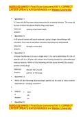 Advanced Nursing Pharmacology Exam Preparation Guide &vert; Practice Questions & Answers with Detailed Explanations