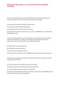 BSN366 EXIT HESI 2026 ACTUAL QUESTIONS WITH VERIFIED ANSWERS&period;&NewLine;