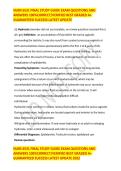NURS 6531 Final Exam Study Guide &vert; Comprehensive Nursing Review with Practice Questions and Course Content Preparation Resource