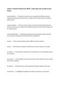 Chapter 3&colon; Business Model Canvas &lpar;BMC&rpar; &vert; Study Guide&comma; Key Concepts & Exam Review
