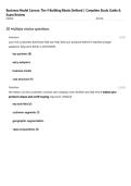 Business Model Canvas&colon; The 9 Building Blocks Defined &vert; Complete Study Guide & Exam Review