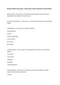 Business Model Canvas Quiz &vert; Study Guide&comma; Practice Questions & Exam Review