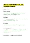 TEEX FINAL STUDY GUIDE 2026 FULL&NewLine;ANSWERS GRADED A&plus;
