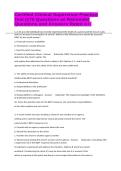 Certified Clinical Supervisor-Practice Test &lpar;170 Questions w&sol; Rationale&rpar; Questions and Answers Rated A&plus;&period;