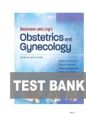 TEST BANK FOR Beckmann and Ling's Obstetrics and Gynecology Ninth&comma; North American Edition by Dr&period; Robert Casanova&comma; Alice Goepfert ISBN&colon; 978-1975180577 COMPLETE GUIDE ALL CHAPTERS COVERED 100&percnt; VERIFIED A&plus; GRADE ASSURED&excl;&excl;&excl;&excl;&excl;NEW LATEST UPDATE&excl;&excl;&excl;&excl;&excl;
