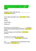 ANSC 4395 Final Exam Questions with 100&percnt; Correct&NewLine;Answers &vert; Latest Version 2026&sol;2027 &vert; Expert Verified &vert;&NewLine;Graded
