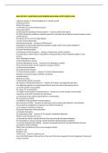 BMS 420 TEST 4 QUESTIONS WITH VERIFIED SOLUTIONS LATEST UPDATE 2026