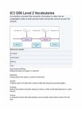 IC3 GS6 Level 2 Vocabularies