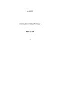 BCH 2333 - LAB 4&colon;  Lipids and Membranes  &vert; Updated &vert; New edition&vert; 100&percnt; correct&vert; University of Ottawa
