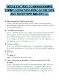TEXAS LTC TEST COMPREHENSIVE STUDY GUIDE 2026 FULL QUESTIONS AND SOLUTIONS GRADED A&plus;&period;pdf&NewLine;&NewLine;