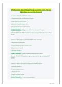 NYC Associate Benefit Opportunity Specialist Exam Practice Questions and Correct Answers