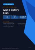 NRNP 6635 Psychopathology Diagnostic Reasoning Bundle Actual Exam 2026&sol;2027 &ndash; Pass Guaranteed &ndash; Detailed Rationales &vert; 100&percnt; Verified &ndash; A&plus; Graded
