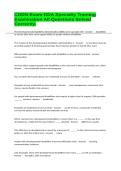CDDN-Exam-DDA Specialty Training Examination All Questions Solved Correctly&period;