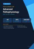 NR507 Advanced Pathophysiology Final Exam Actual Exam 2026&sol;2027 &ndash; Complete Exam-Style Questions & Answers &vert; 100&percnt; Certified Verified &ndash; Pass Guaranteed &ndash; A&plus; Graded&NewLine;&NewLine;