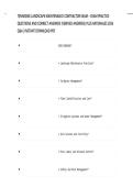 TENNESSEE LANDSCAPE MAINTENANCE CONTRACTOR EXAM &ndash; EXAM PRACTICE&NewLine;QUESTIONS AND CORRECT ANSWERS &lpar;VERIFIED ANSWERS&rpar; PLUS RATIONALES 2026&NewLine;Q&A &vert; INSTANT DOWNLOAD PDF