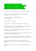 CDDN-EXAM-CHAPTER 39 DEVELOPMENTAL DISABILITIES QUESTIONS WITH CORRECT ANSWERS 2026&sol;2027 EDITION&period;