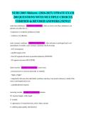 NURS 2003 Midterm  &lpar;2026-2027&rpar; UPDATE EXAM 200 QUESTIONS WITH MULTIPLE CHOICES VERIFIED & REVISED ANSWERS &lpar;NEW&rpar;&excl;&excl;