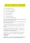 DPS Trooper 2 Test with all Correct & 100&percnt; Verified Answers &vert;Actual Complete Exam &vert;Already Graded A&plus;