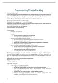 Samenvatting private banking 