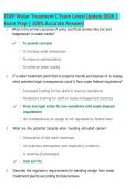 FDEP Water Treatment C Exam Latest Update 2026 &vert; Exam Prep Guide &vert; 100&percnt; Accurate Questions & Answers