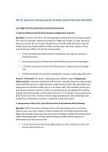 NR-327 Maternal-Child Nursing NCLEX MCQs &lpar;QUESTIONS AND ANSWERS&rpar;