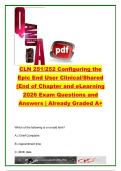 CLN 251&sol;252 Configuring the Epic End User Clinical&sol;Shared 2026 &vert; 45&plus; Exam Questions on Chronicles&comma; Security Classes&comma; Profiles & Roles &vert; Epic Clinical Informatics Certification