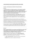 NR-442 COMMUNITY HEALTH NURSING QUESTIONS AND ANSWERS