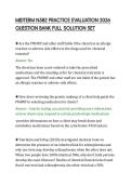 MIDTERM N582 PRACTICE EVALUATION 2026&NewLine;QUESTION BANK FULL SOLUTION SET