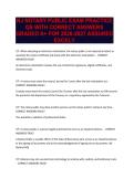 NJ NOTARY PUBLIC EXAM PRACTICE QS WITH CORRECT ANSWERS GRADED A&plus; FOR 2026-2027 ASSURED EXCEL&excl;&excl;