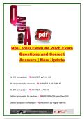 NSG 3500 EXAM COMPLETE PACKAGE DEAL