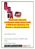 WASTEWATER EXAM COMPLETE PACKAGE DEAL