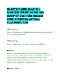 MILADY ESTHETICS CHAPTER 4&NewLine;DISORDERS DISEASES OF THE SKIN&NewLine;EXAMPREP QUESTIONS ANSWERS&NewLine;COMPLETE REVIEW MATERIAL&NewLine;GUARANTEED PASS&NewLine;
