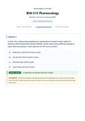 BSN 315 HESI RN Specialty Pharmacology Exam V1 &lpar;Latest Update 2026 &sol; 2027&rpar; Questions & Answers &vert; 100&percnt; Correct &vert; Grade A - Nightingale