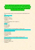 2026-2027 Special Basic SCCJA Exam Prep Bundle with 700 Real Test Questions and Answers&sol; Latest 700 Practice questions and Correct answers for the SCCJA Special Basic Exam Prep