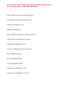NCCCO Tower Crane Complete Test &comma; Practice Questions&comma; Verified Answer Key&comma; and Study Guide for &lpar;Latest 2025&ndash;2026 Edition&rpar;&NewLine;