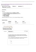 EDUC 701 QUIZ&colon; DOCTORAL DISSERTATION OR APPLIED RESEARCH STUDY TOPIC SELECTION &vert; 2026 UPDATE &vert; 100&percnt; CORRECT&period;