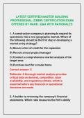 2026&ndash;2027 Ultimate Construction & Building Certification Exam Prep Bundle &vert; Comprehensive Practice Questions&comma; Verified Answers & Detailed Rationales