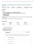 EDUC 701 QUIZ 2&colon; BEHAVIORISM &vert; QUESTIONS AND ANSWERS &vert; 2026 UPDATE &vert; WITH COMPLETE SOLUTIONS&period;